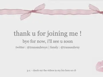 Chaturbate Sex Chat of transaubrey
