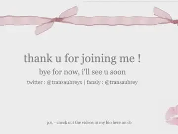 Chaturbate Live Sex of transaubrey