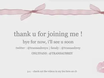 transaubrey from chaturbate