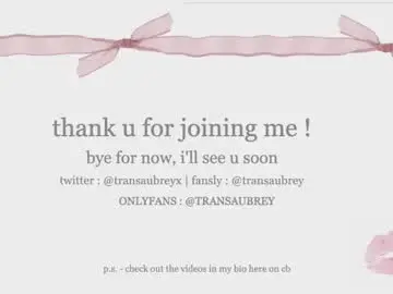 Chaturbate Live Sex of transaubrey