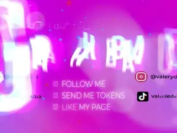 Chaturbate Sex Cam of valerydealba91