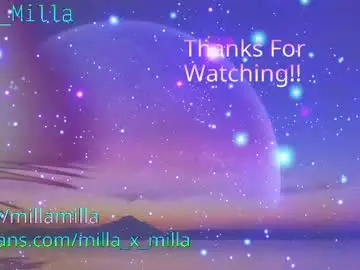 Chaturbate Sex Chat of milla_milla