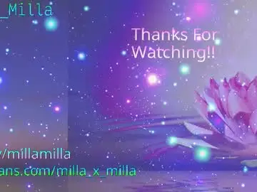 Chaturbate Watch Live Sex Cams of milla_milla