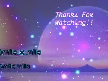 Chaturbate Live Sex of milla_milla
