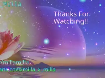 Chaturbate Live Sex Cam of milla_milla