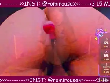 Chaturbate Live Porn of romirousexx