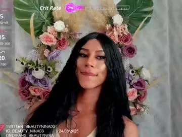 Chaturbate Best live sex cam show of beauty_nina