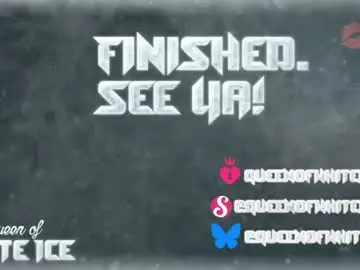 Chaturbate Live Sex of queenofwhiteice
