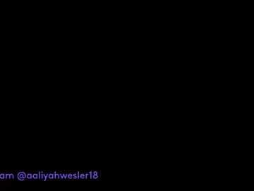 Chaturbate Sex Chat of aaliyahweslerxxx