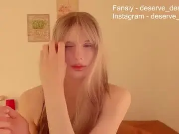 Chaturbate Best live sex cam show of deserve_dessert