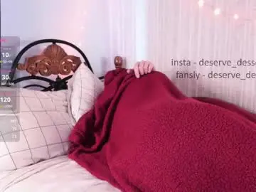 Chaturbate Live Sex of deserve_dessert