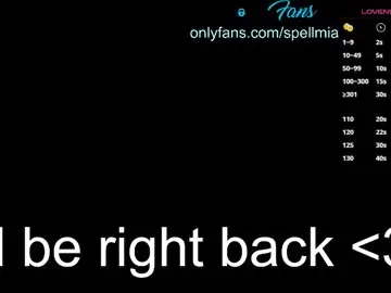 Chaturbate Live Sex Cam of miaspell