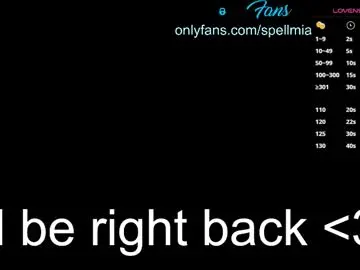 Chaturbate Live Sex of miaspell