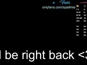 Chaturbate Live Porn of miaspell