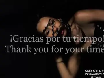 Chaturbate Nude Webcam of wayuu_goddess