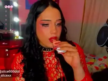 Chaturbate Sex Cam of alice666doll