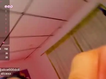 Chaturbate Live Sex Cam of alice666doll