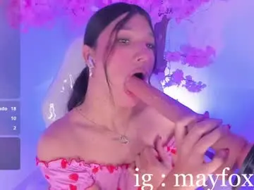 Chaturbate Sex Chat of may_fox_
